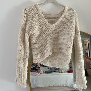 distressed urban sweater